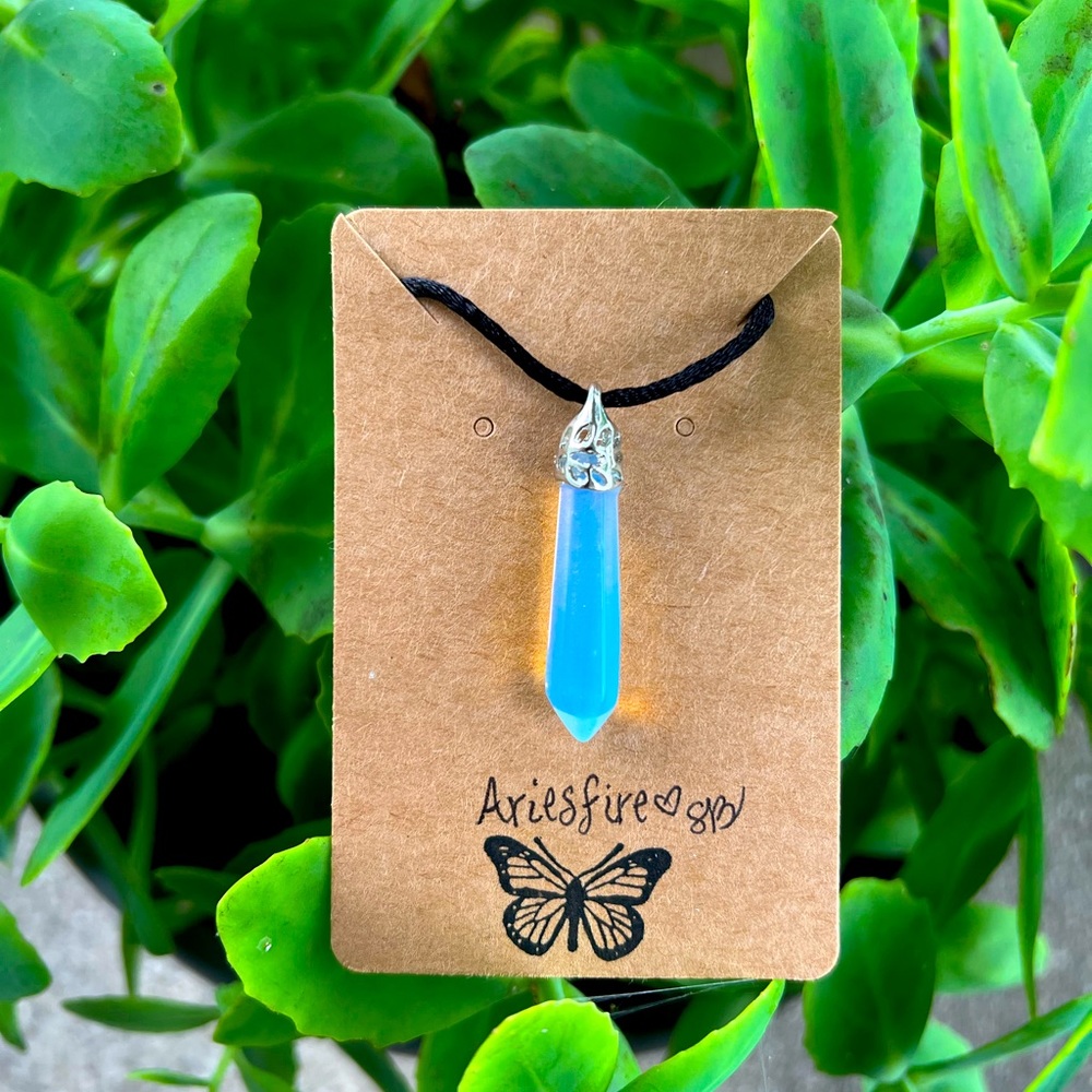 Opalite Point Necklace